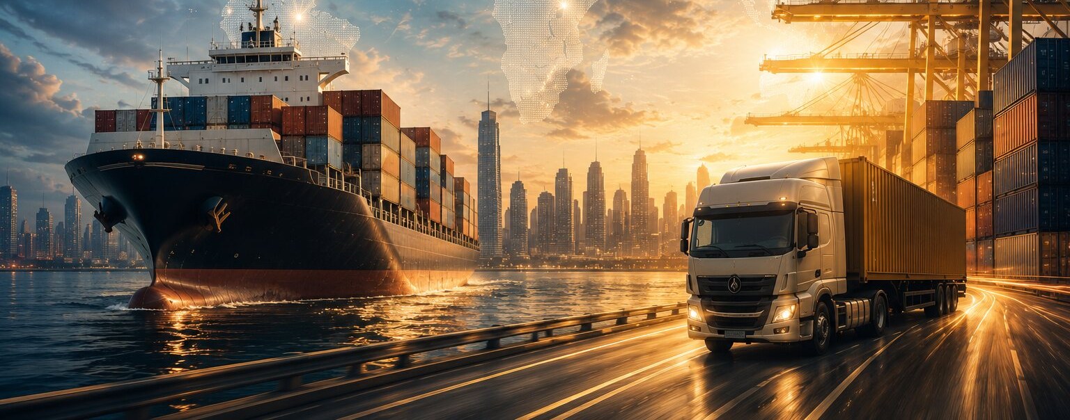 International trade and port logistics
