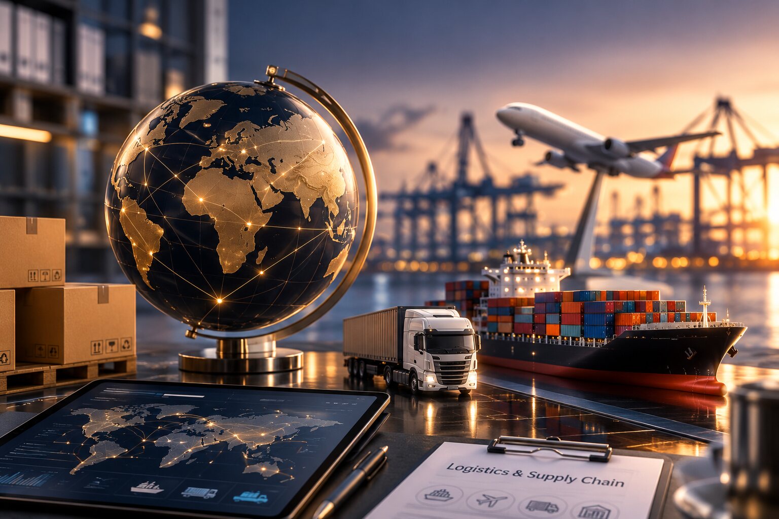 International logistics and shipping